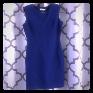 Calvin Klein blue dress